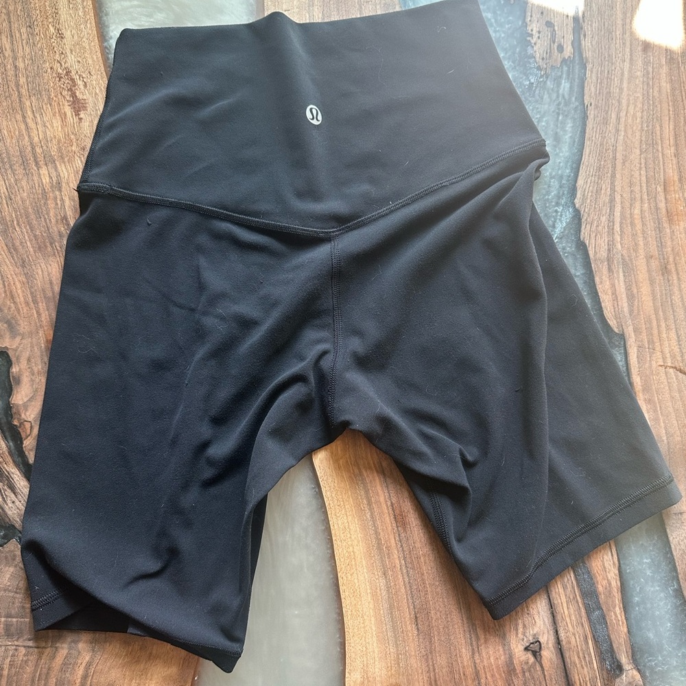 lululemon athletica Women's Black Bike Shorts
